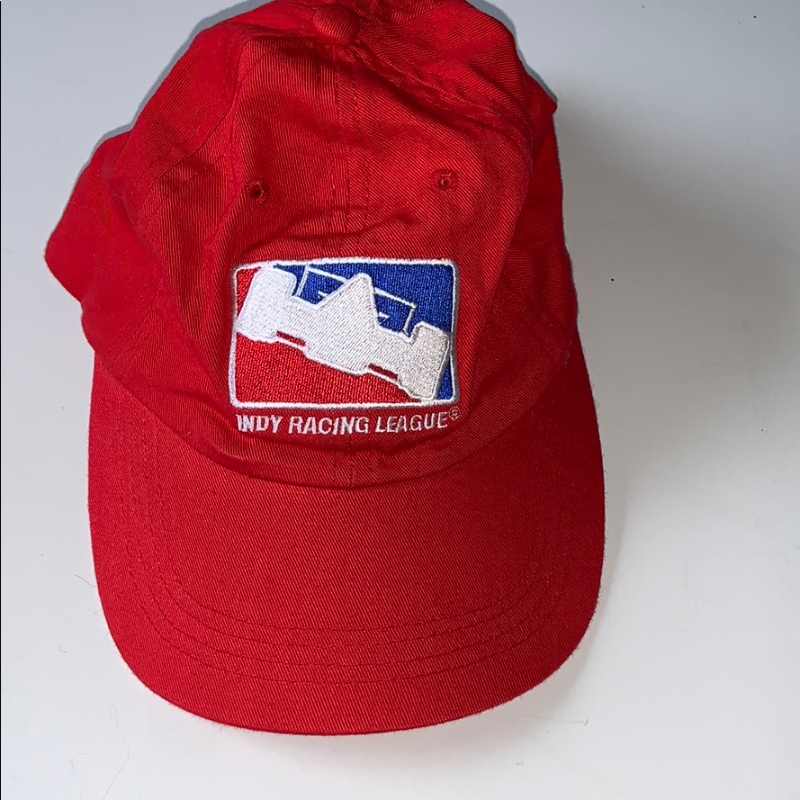 Mens Indy Racing League Red Cap Mens Indy Racing League Red Cap